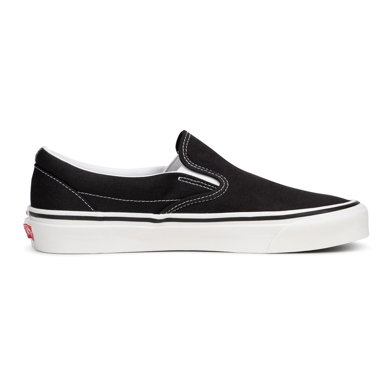 Vans UA Classic Slip-On 9 Anaheim Factory OG Black - Pánské - Tenisky Vans - Černé - VN0A3JEXUDA1 - Velikost: 36.5
