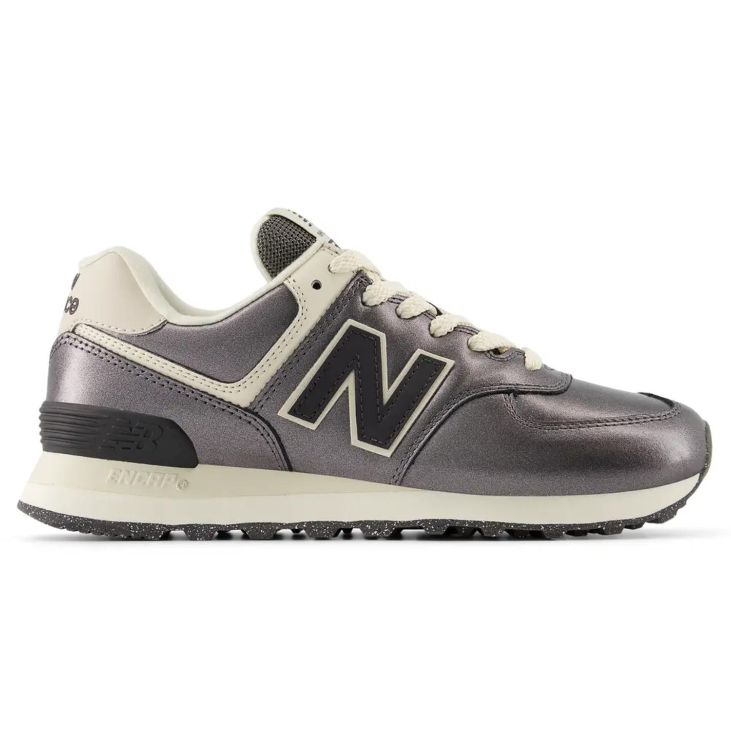 New Balance WL574MGS Wmns - Dámské - Tenisky New Balance - Šedé - WL574MGS - Velikost: 36.5