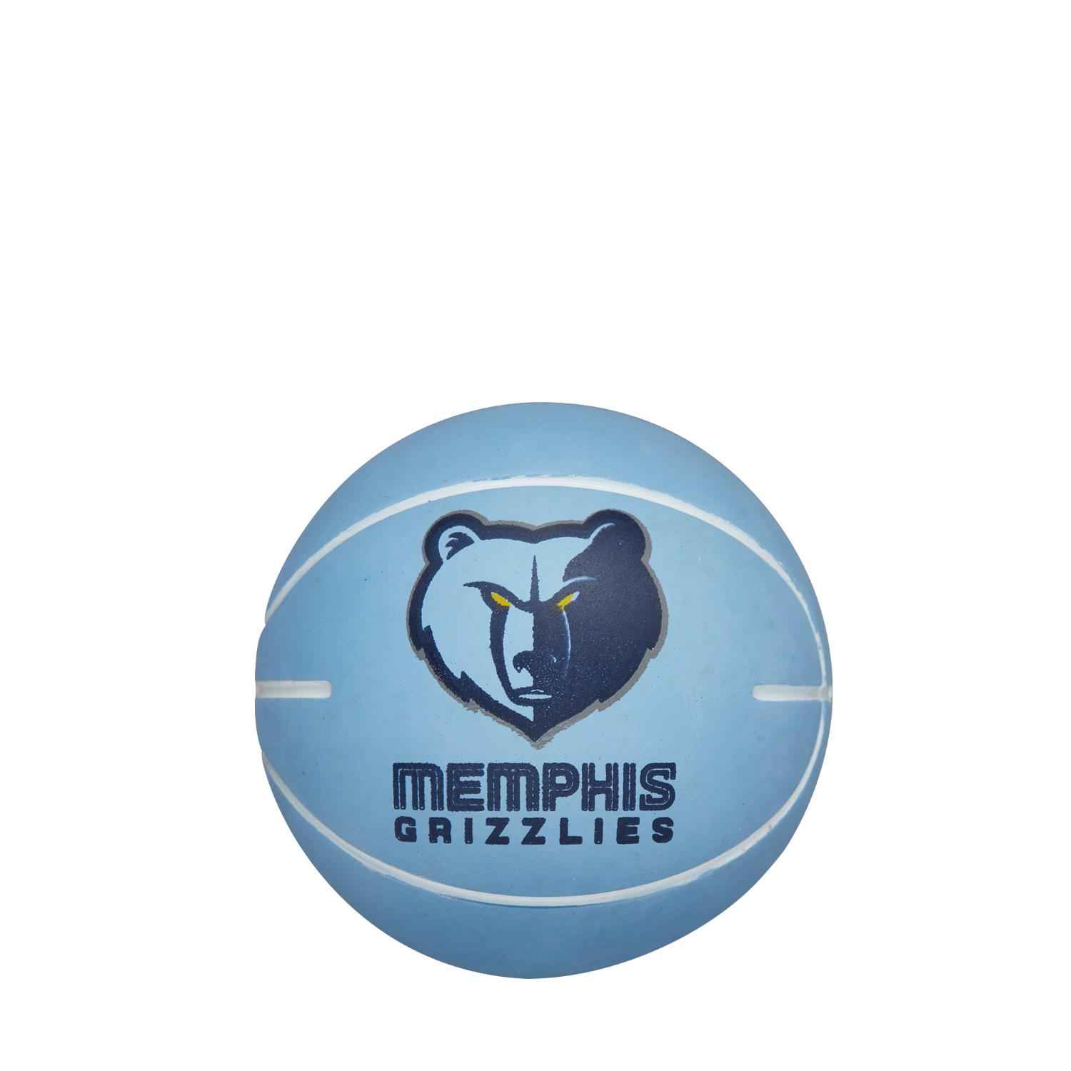 Wilson NBA Dribbler Basketball Memphis Grizzlies - Unisex - Míč Wilson - Modré - WTB1100PDQMEM - Velikost: UNI
