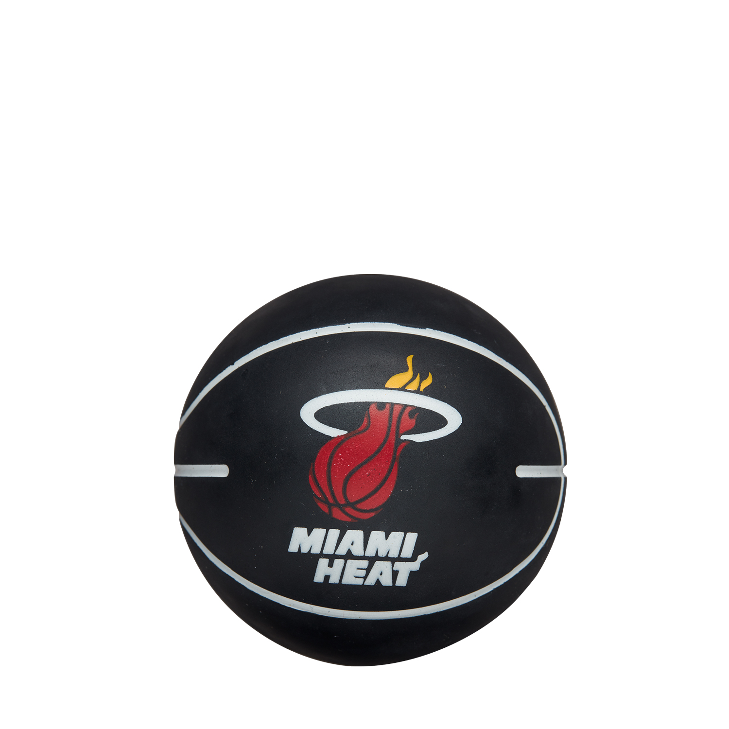 Levně Wilson NBA Dribbler Basketball Miami Heat - Unisex - Míč Wilson - Černé - WTB1100PDQMIA