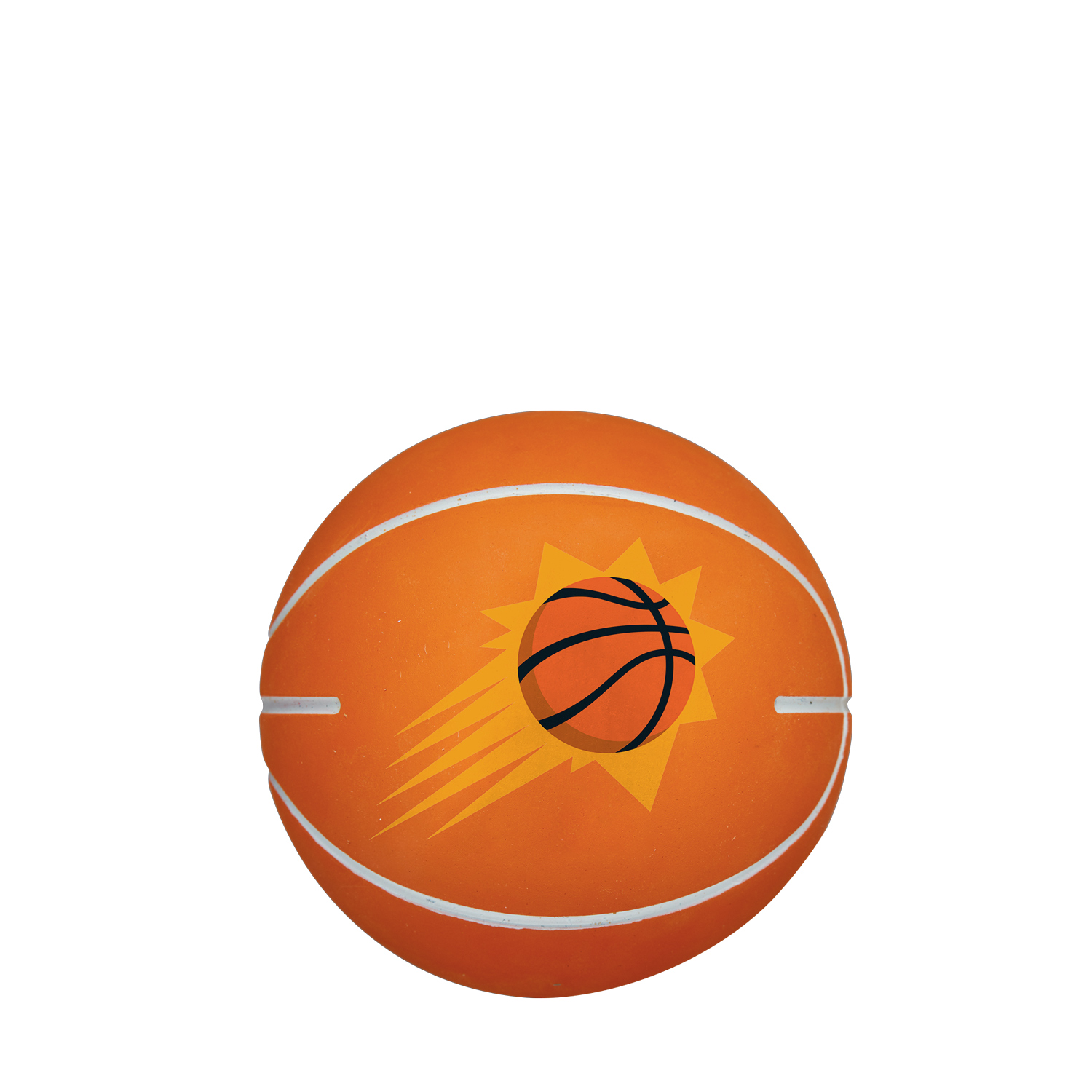 Levně Wilson NBA Dribbler Basketball Phoenix Suns Orange - Unisex - Míč Wilson - Oranžové - WTB1100PDQPHO
