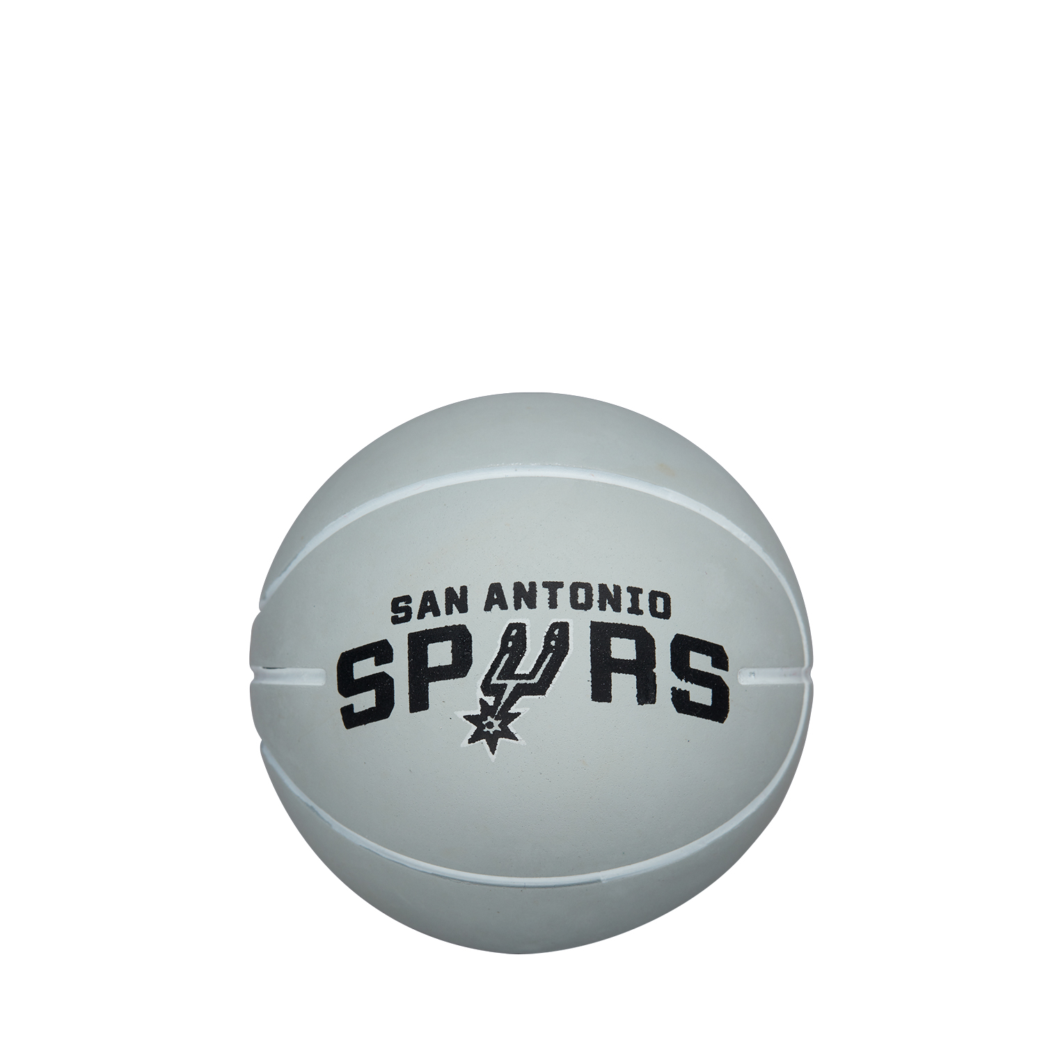 Wilson NBA Dribbler Basketball San Antonio Spurs Grey - Unisex - Míč Wilson - Šedé - WTB1100PDQSAN - Velikost: UNI