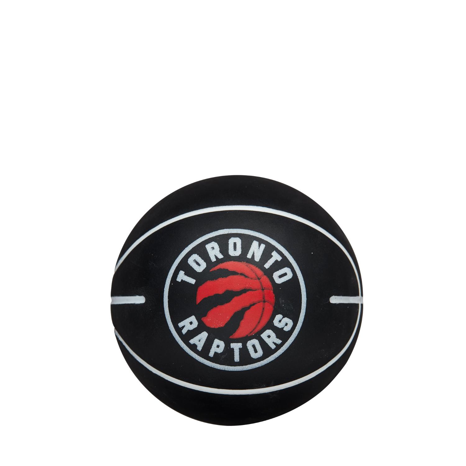 Levně Wilson NBA Dribbler Toronto Raptors Black - Unisex - Míč Wilson - Černé - WTB1100PDQTOR