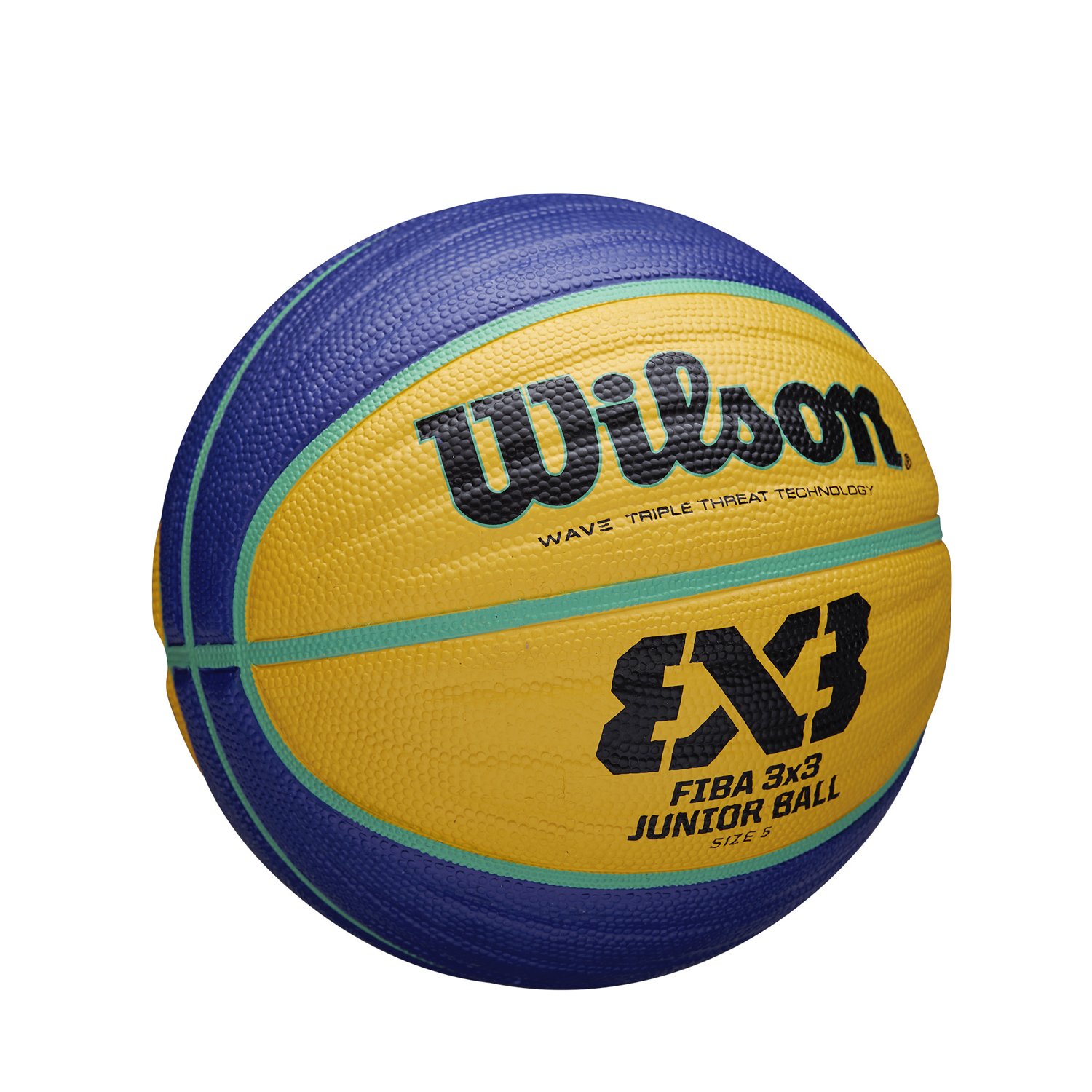 Wilson FIBA 3X3 Junior Basketball Size 5 - Unisex - Míč Wilson - Žluté - WTB1133XB - Velikost: 5