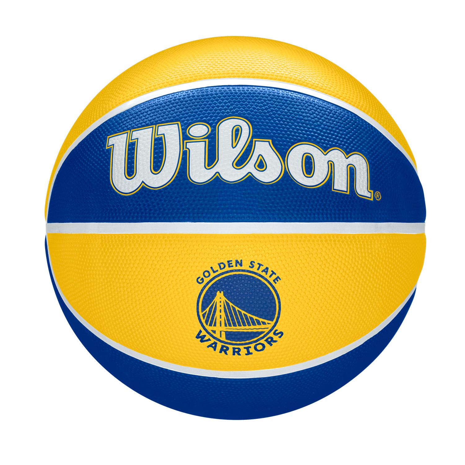 Wilson NBA Team Tribute Golden State Warriors Size 7 - Unisex - Míč Wilson - Modré - WTB1300XBGOL - Velikost: 7