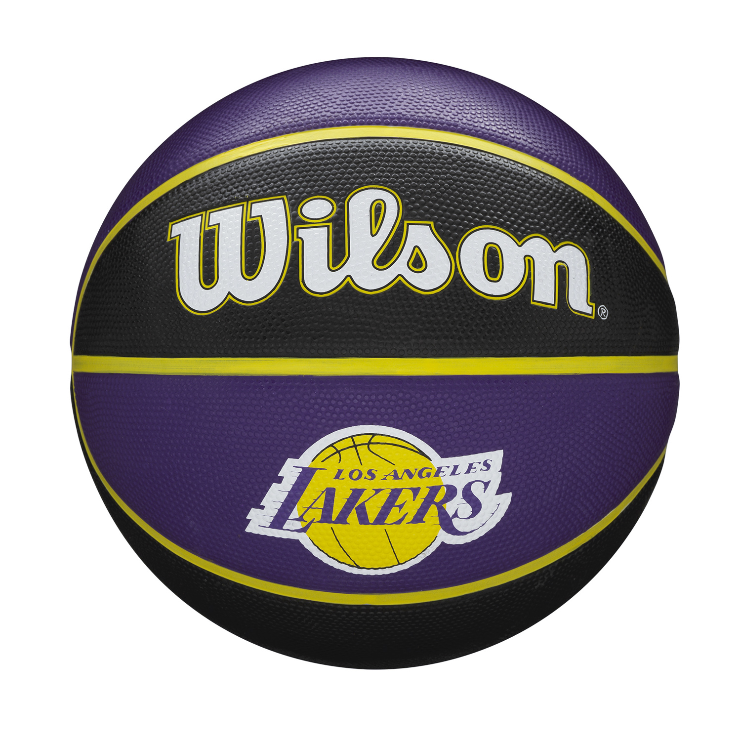 Wilson NBA Team Tribute Basketball LA Lakers Size 7 - Unisex - Míč Wilson - Fialové - WTB1300XBLAL - Velikost: 7