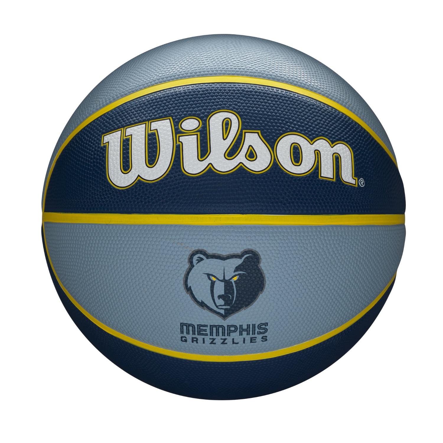 Levně Wilson NBA Team Tribute Memphis Grizzlies - Unisex - Míč Wilson - Modré - WTB1300XBMEM