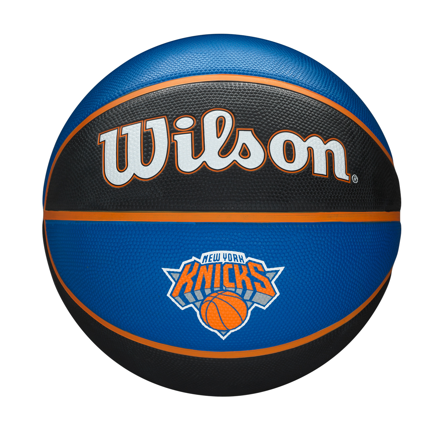 Wilson NBA Team Tribute New York Knicks Size 7 - Unisex - Míč Wilson - Modré - WTB1300XBNYK - Velikost: 7