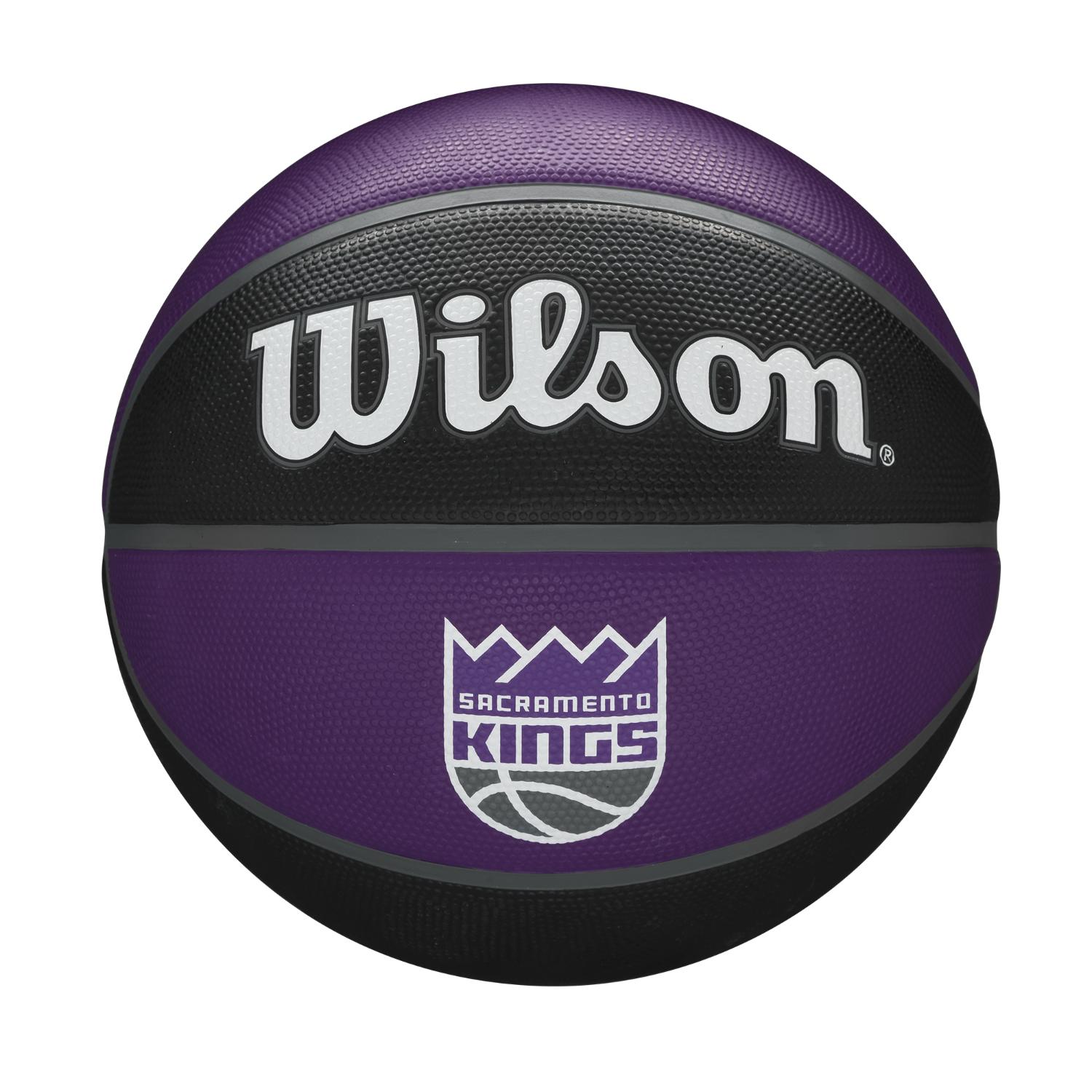 Levně Wilson NBA Team Tribute Basketball Sacramento Kings - Unisex - Míč Wilson - Fialové - WTB1300XBSAC