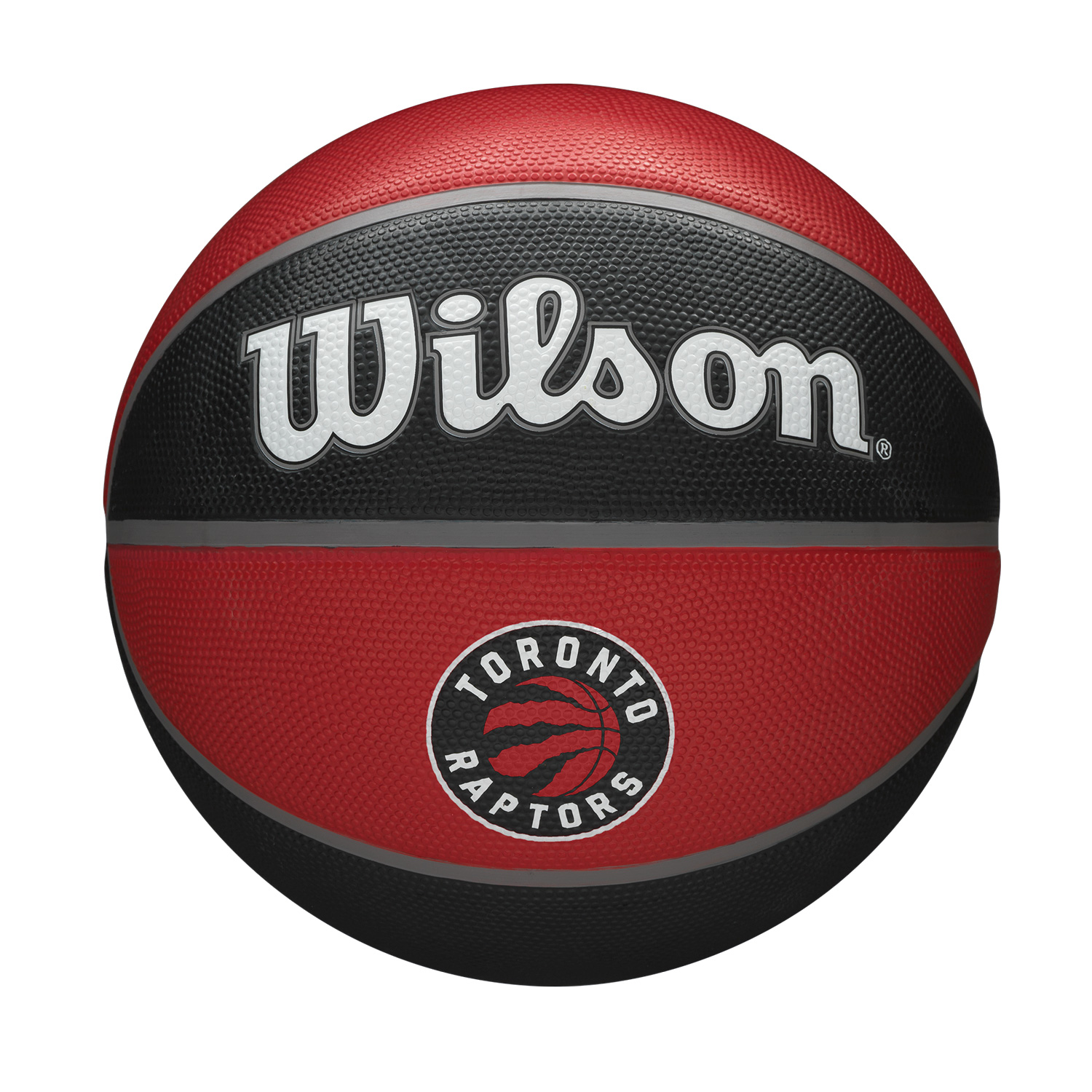Wilson NBA Team Tribute Basketball Torronto Raptors Size 7 - Unisex - Míč Wilson - Červené - WTB1300XBTOR - Velikost: 7