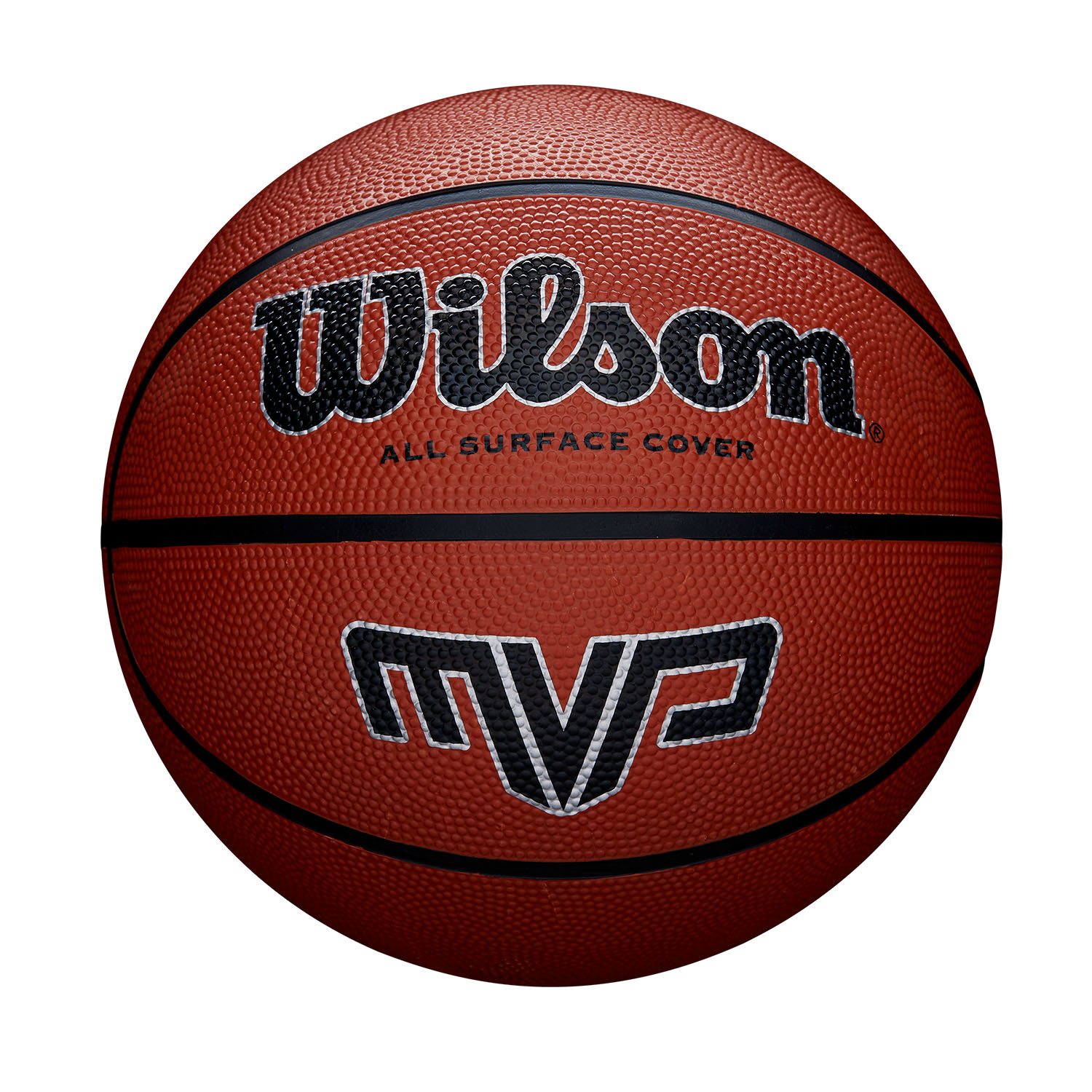 Wilson MVP Basketball Size 5 Brown - Unisex - Míč Wilson - Hnědé - WTB1417XB05