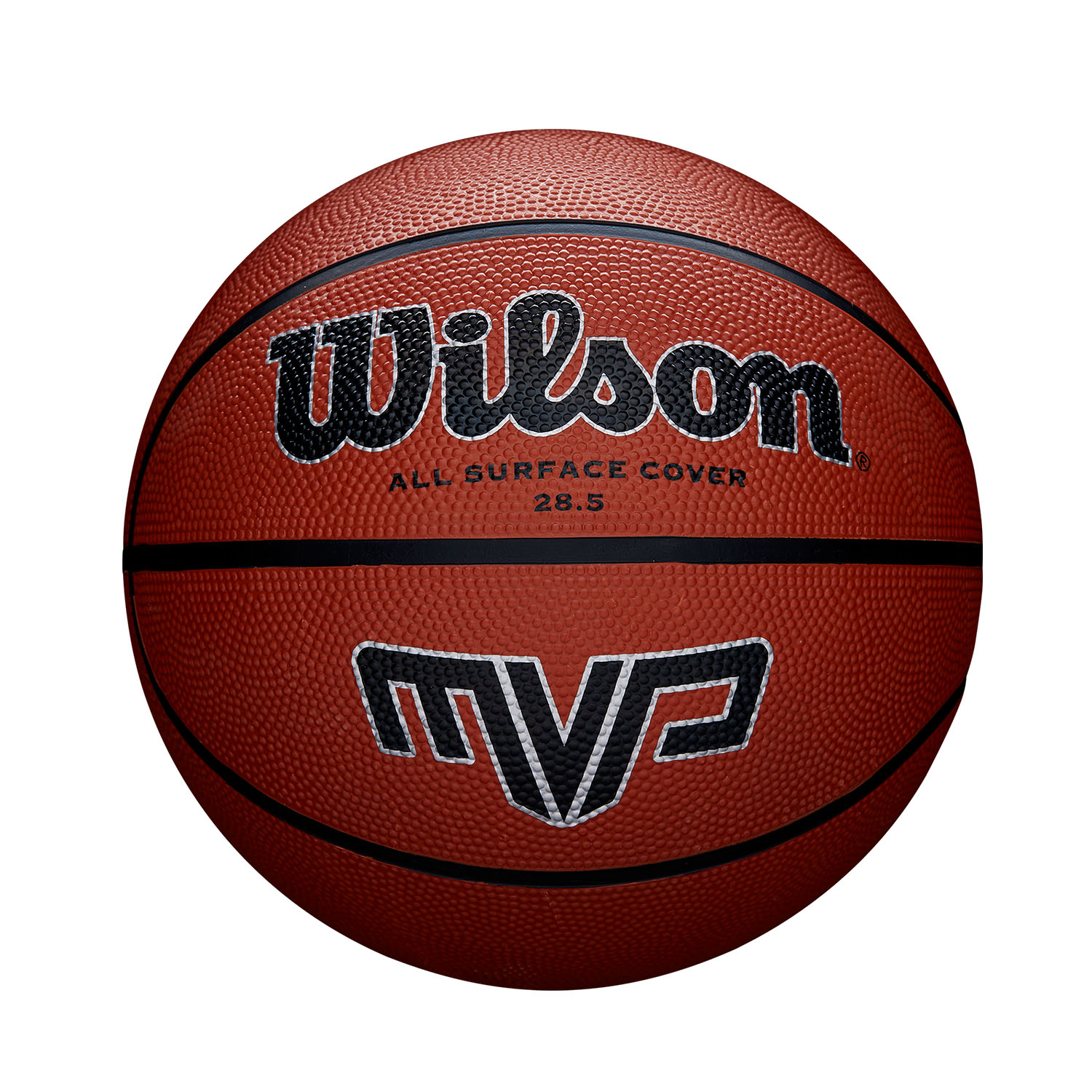 Wilson MVP 285 Basketball Brown Size 6 - Unisex - Míč Wilson - Hnědé - WTB1418XB06