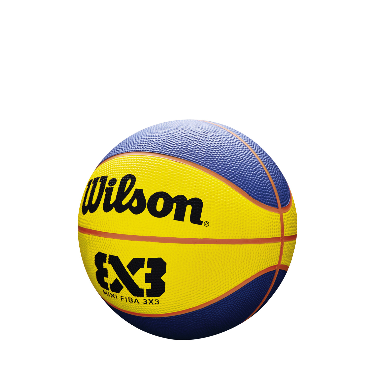 Wilson FIBA 3X3 Mini Rubber Basketball Size 3 - Unisex - Míč Wilson - Žluté - WTB1733XB - Velikost: UNI
