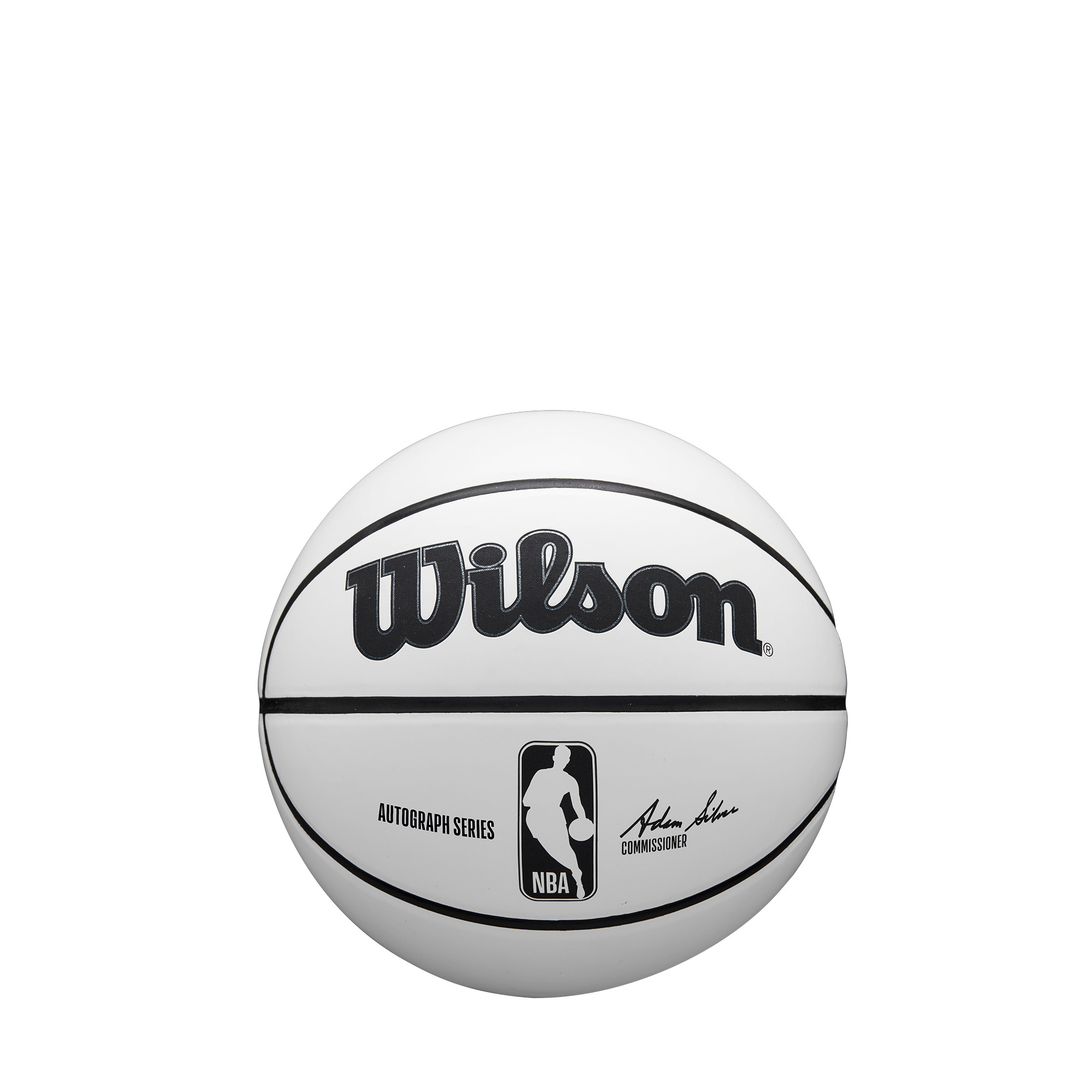 Levně Wilson NBA Autograph Basketball Size 3 - Unisex - Míč Wilson - Bílé - WTB3405XB03