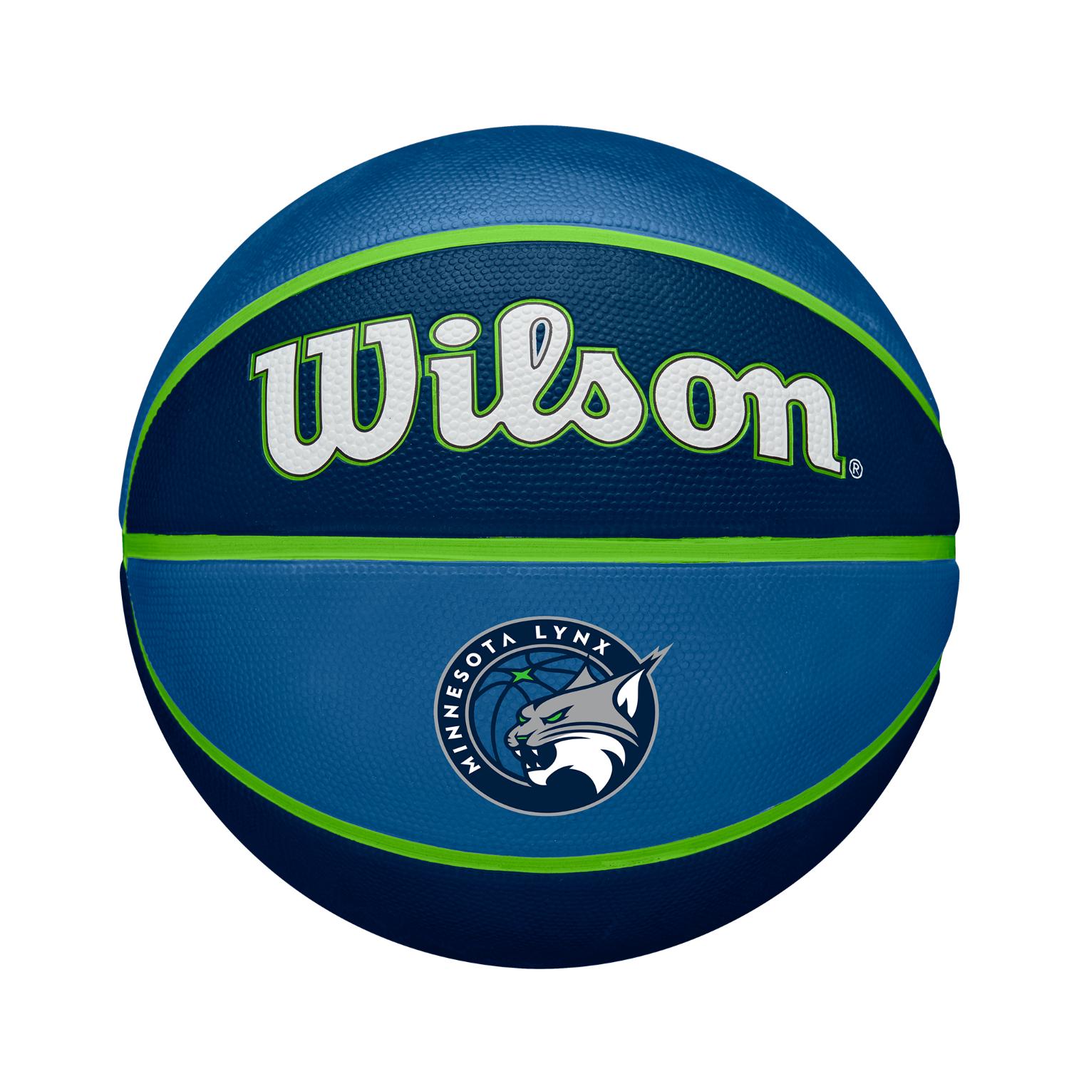 Levně Wilson WNBA Team Tribute Basketball Minnesota Lynx - Unisex - Míč Wilson - Modré - WTB4600XBMIN