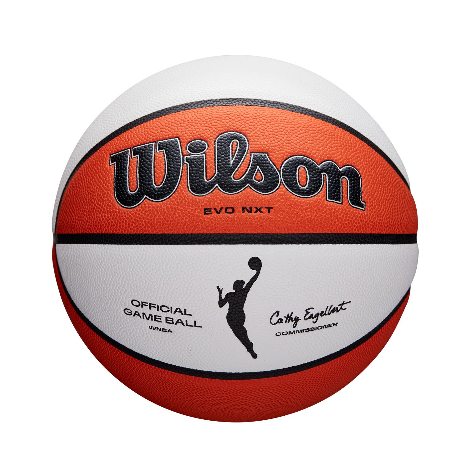 Levně Wilson WNBA Official Game Ball Retail - Unisex - Míč Wilson - Bílé - WTB5000ID06R