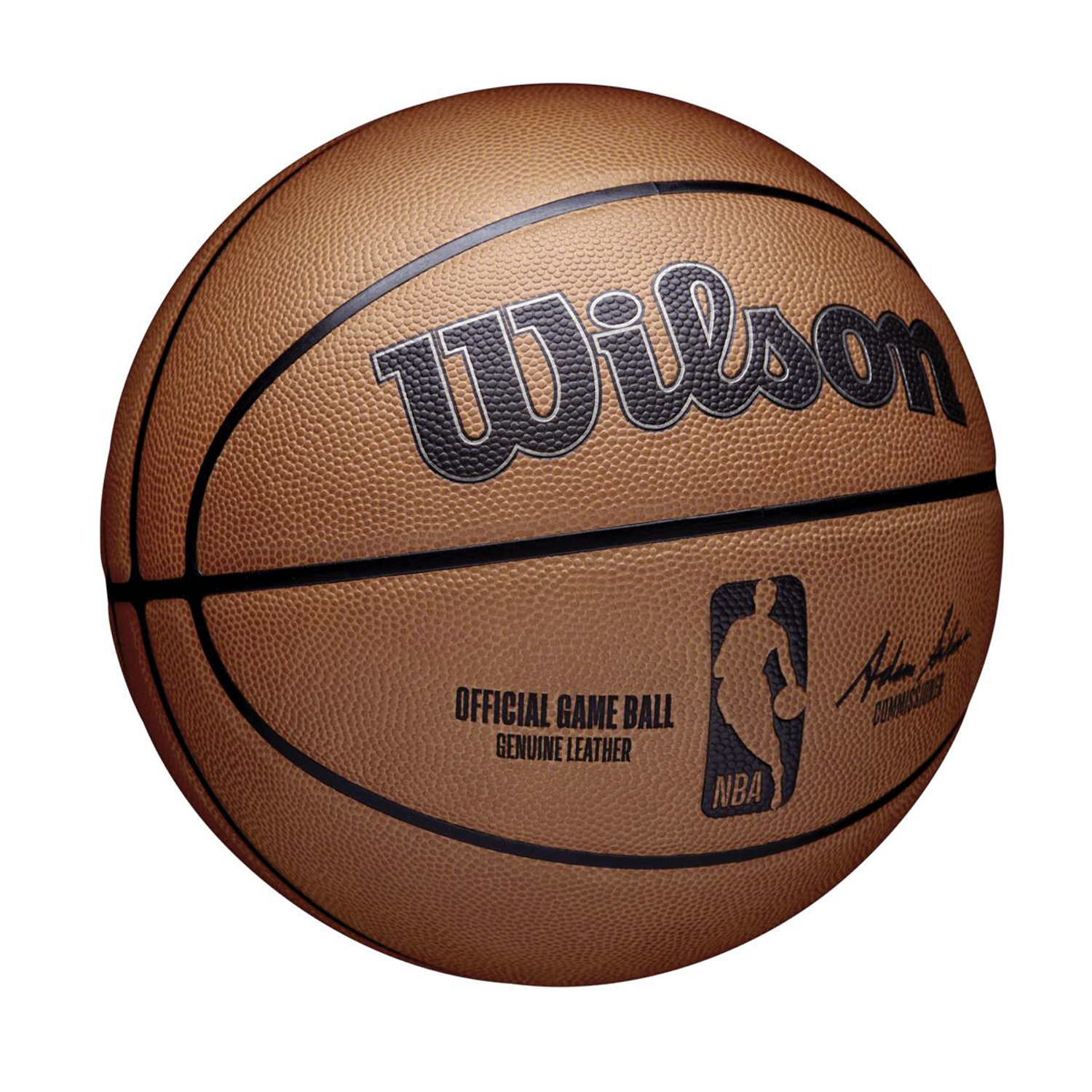 Wilson NBA Official Game Ball Basketball Retail - Unisex - Míč Wilson - Hnědé - WTB7500ID07 - Velikost: 7