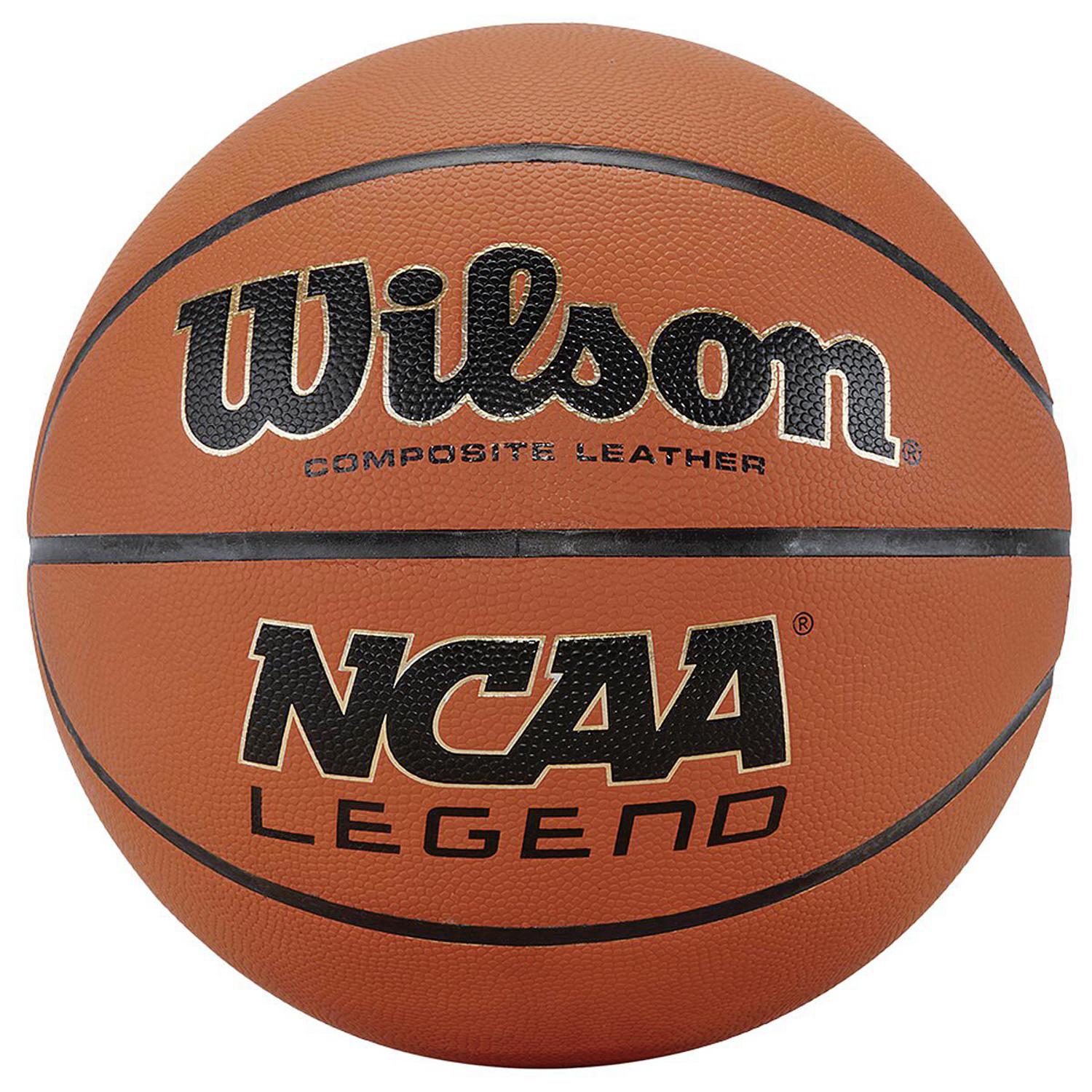 Wilson NCAA Legend Basketball Orange/Black Size 7 - Unisex - Míč Wilson - Oranžové - WZ2007601XB7 - Velikost: 7