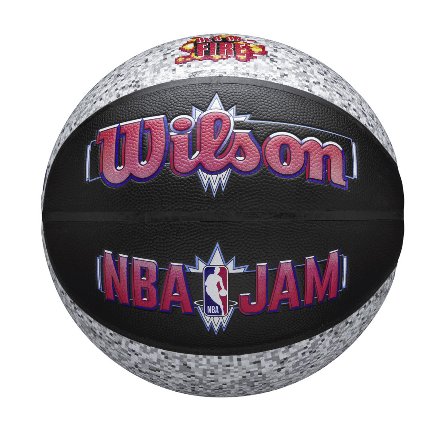 Wilson NBA Jam Indoor Outdoor Basketball Size 7 - Unisex - Míč Wilson - Černé - WZ2011801ID7 - Velikost: 7
