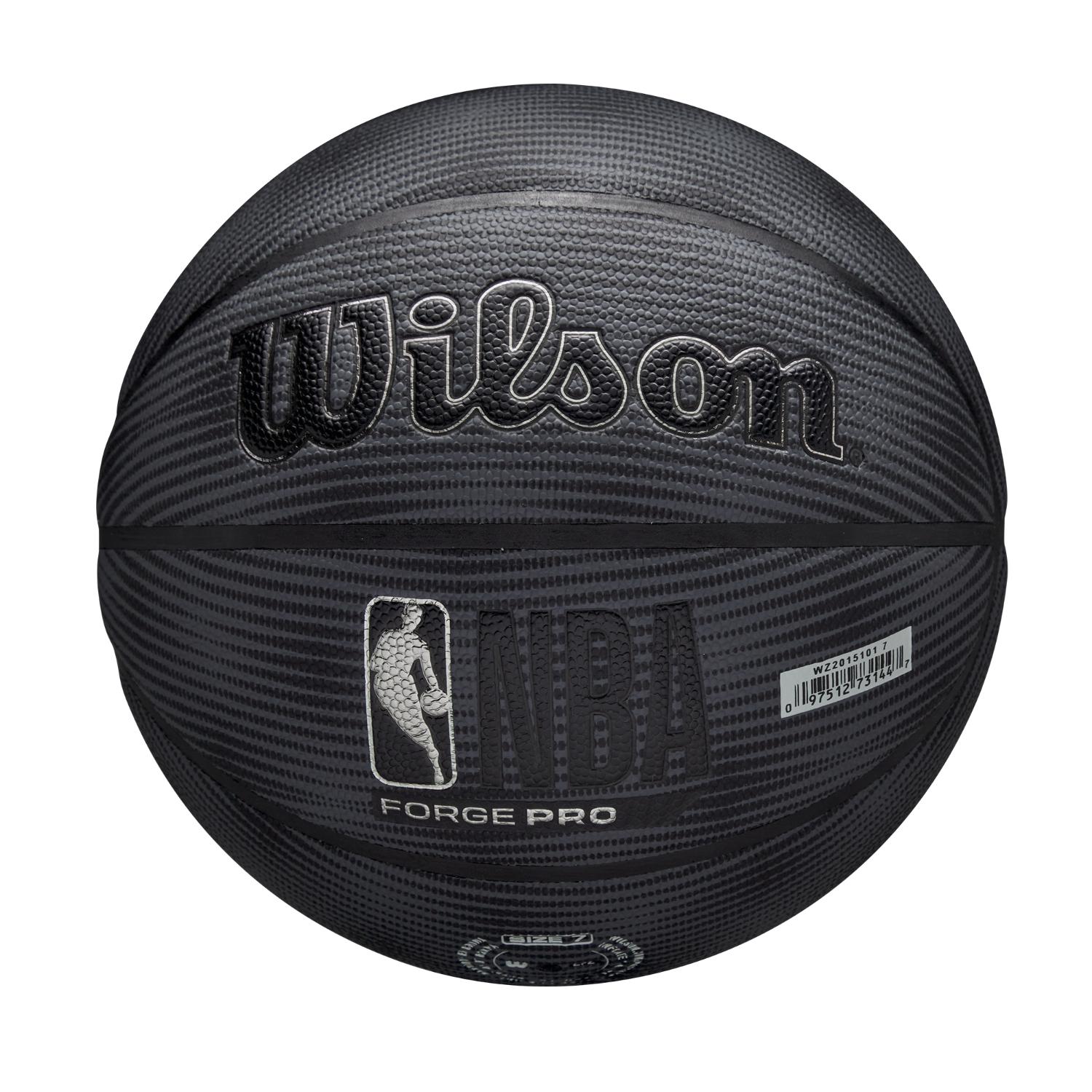 Wilson NBA Forge Pro Midnight Basketball Size 7 - Unisex - Míč Wilson - Černé - WZ2015101XB7 - Velikost: 7
