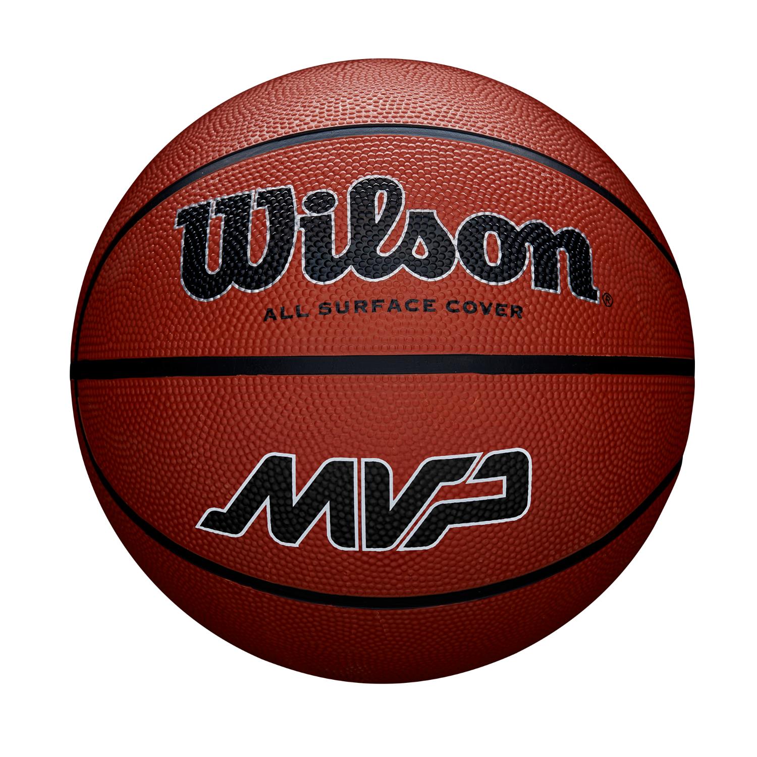 Levně Wilson MVP Basketball Brown - Unisex - Míč Wilson - Hnědé - WZ3018703