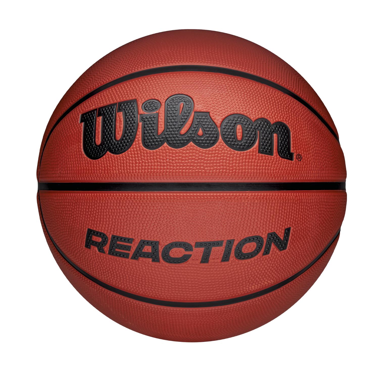 Levně Wilson Reaction Basketball - Unisex - Míč Wilson - Hnědé - WZ3022601