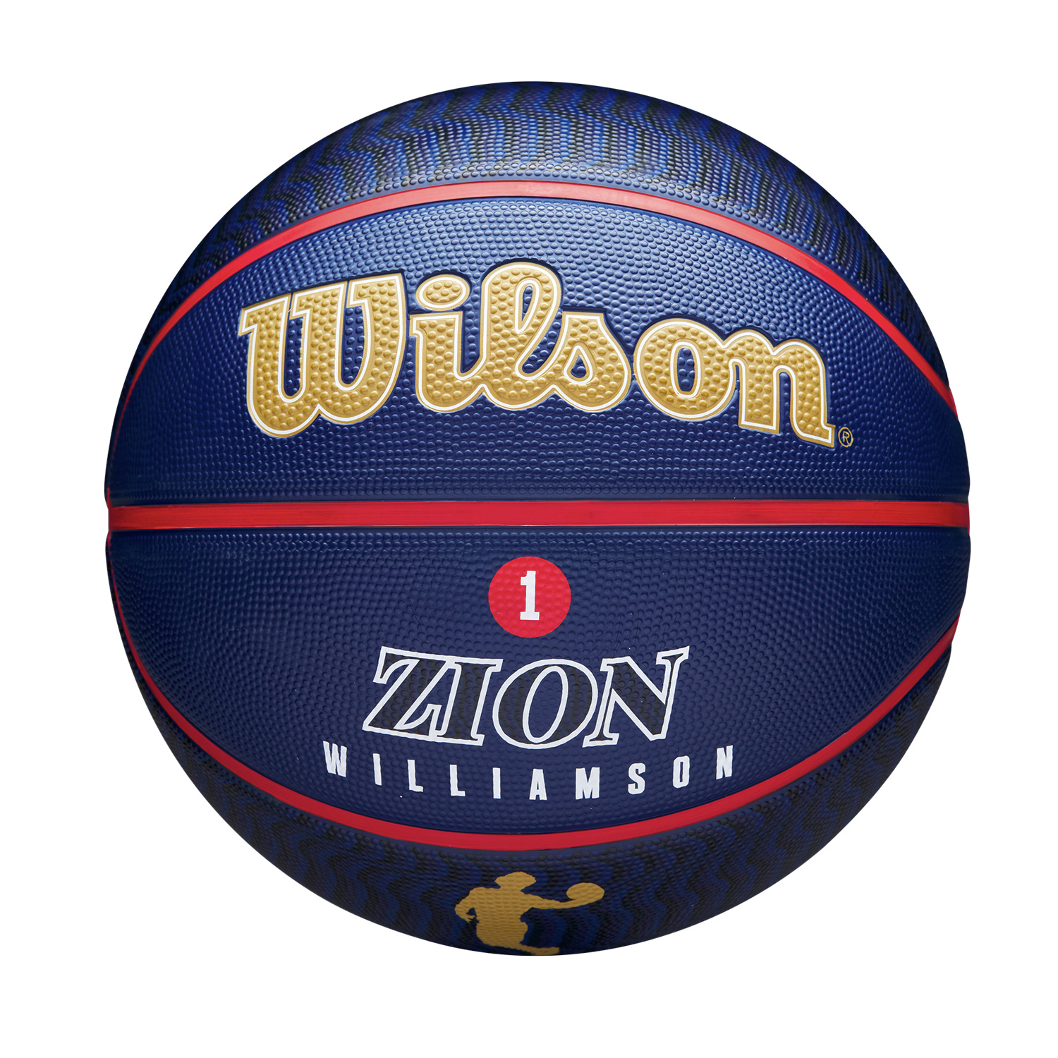 Wilson NBA Player Icon Outdoor Basketball Zion Size 7 - Unisex - Míč Wilson - Modré - WZ4008601XB7 - Velikost: 7