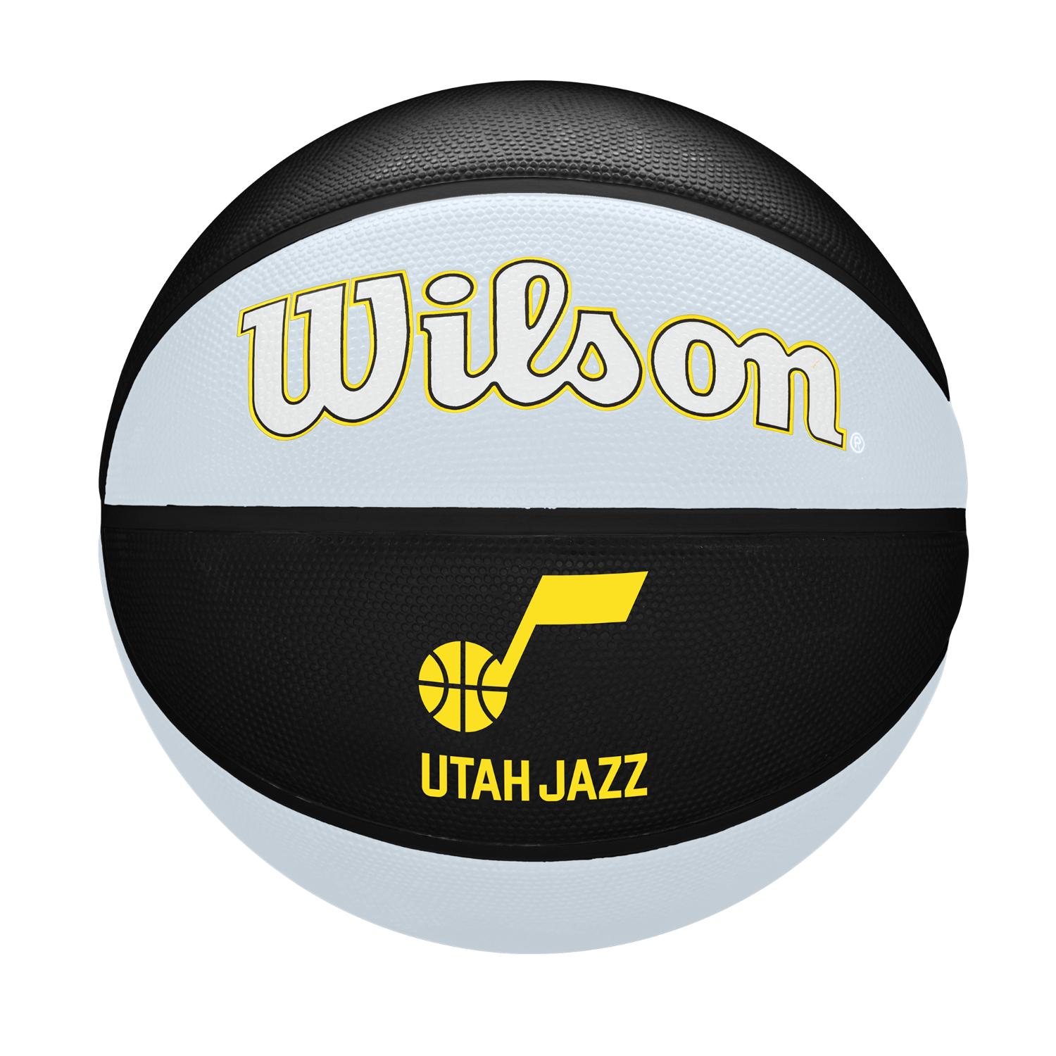 Levně Wilson NBA Team Tribute Utah Jazz - Unisex - Míč Wilson - Černé - WZ4011602XB7