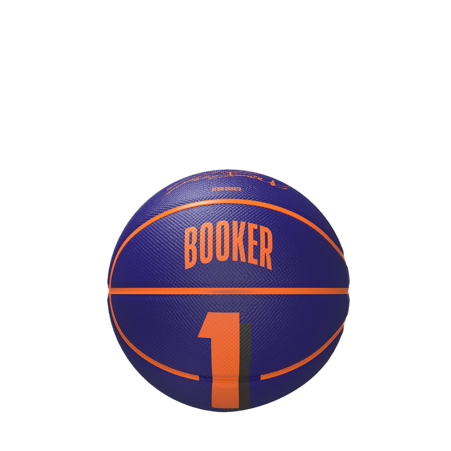 WilsonNBA Player Icon Mini Devin Booker Size 3 - Unisex - Míč Wilson - Fialové - WZ4019801XB3 - Velikost: 3