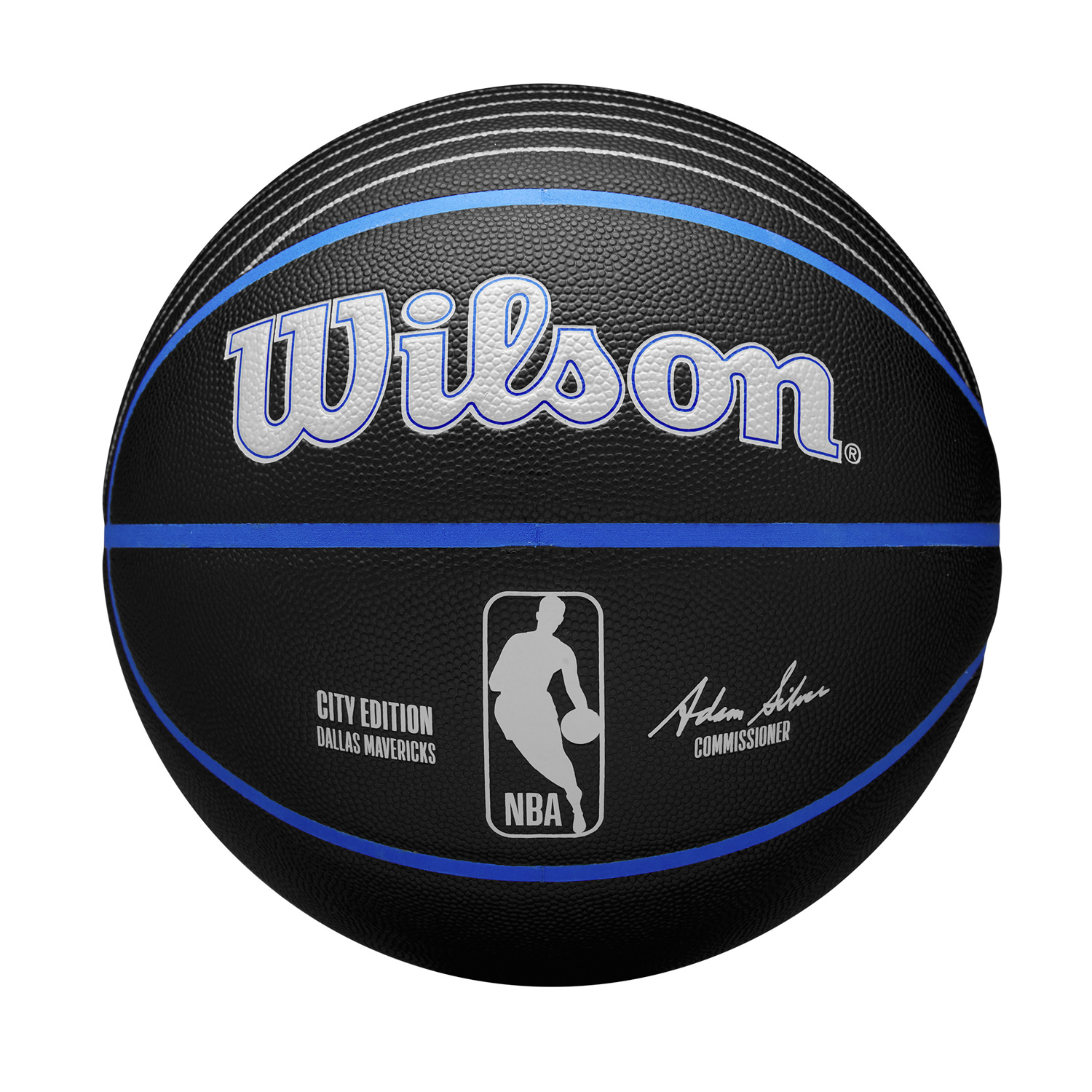 Wilson 2023 NBA Team City Collector Dallas Mavericks Size 7 - Unisex - Míč Wilson - Černé - WZ4024107ID7 - Velikost: 7
