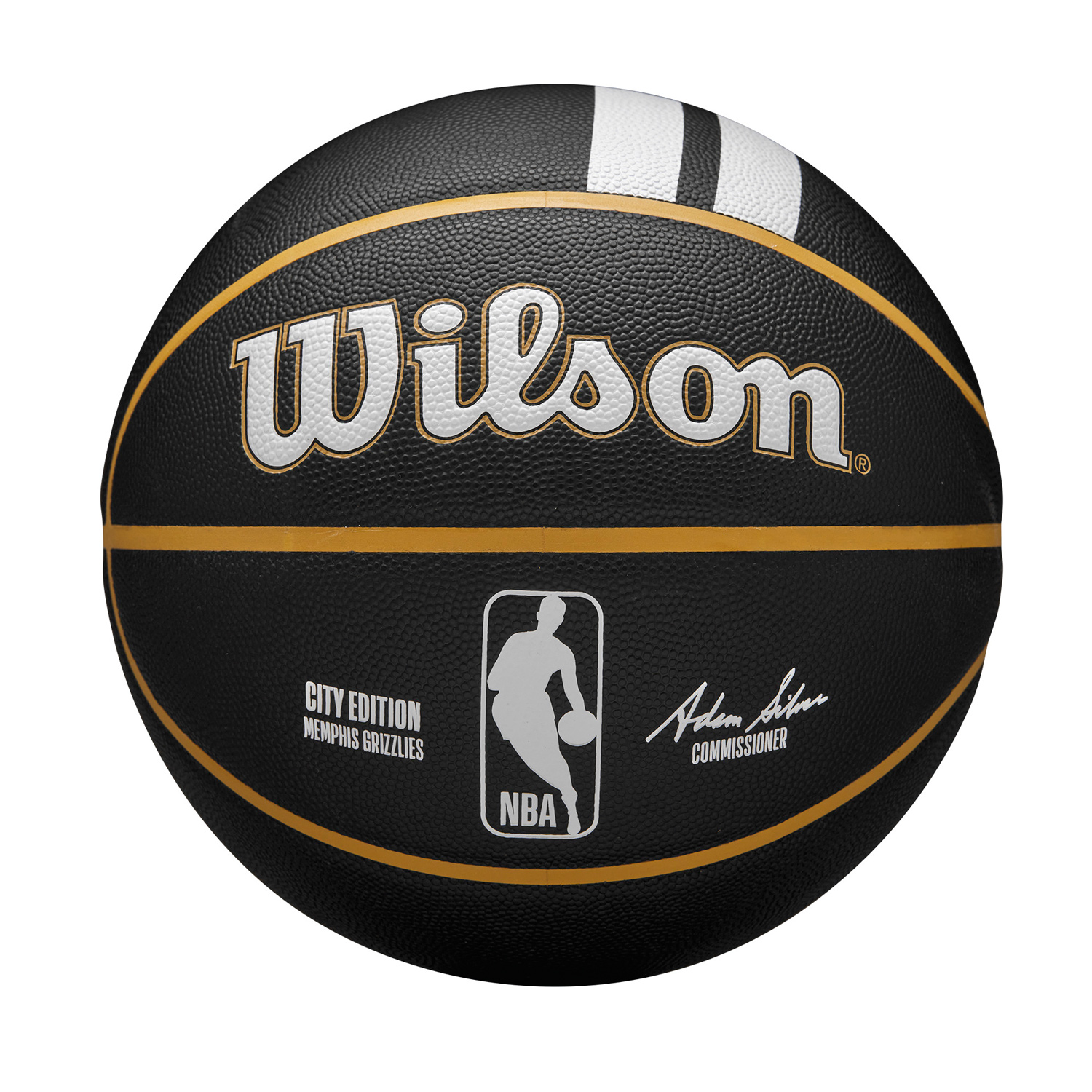 Wilson 2023 NBA Team City Collection Memphis Grizzlies Size 7 - Unisex - Míč Wilson - Černé - WZ4024115ID7 - Velikost: 7