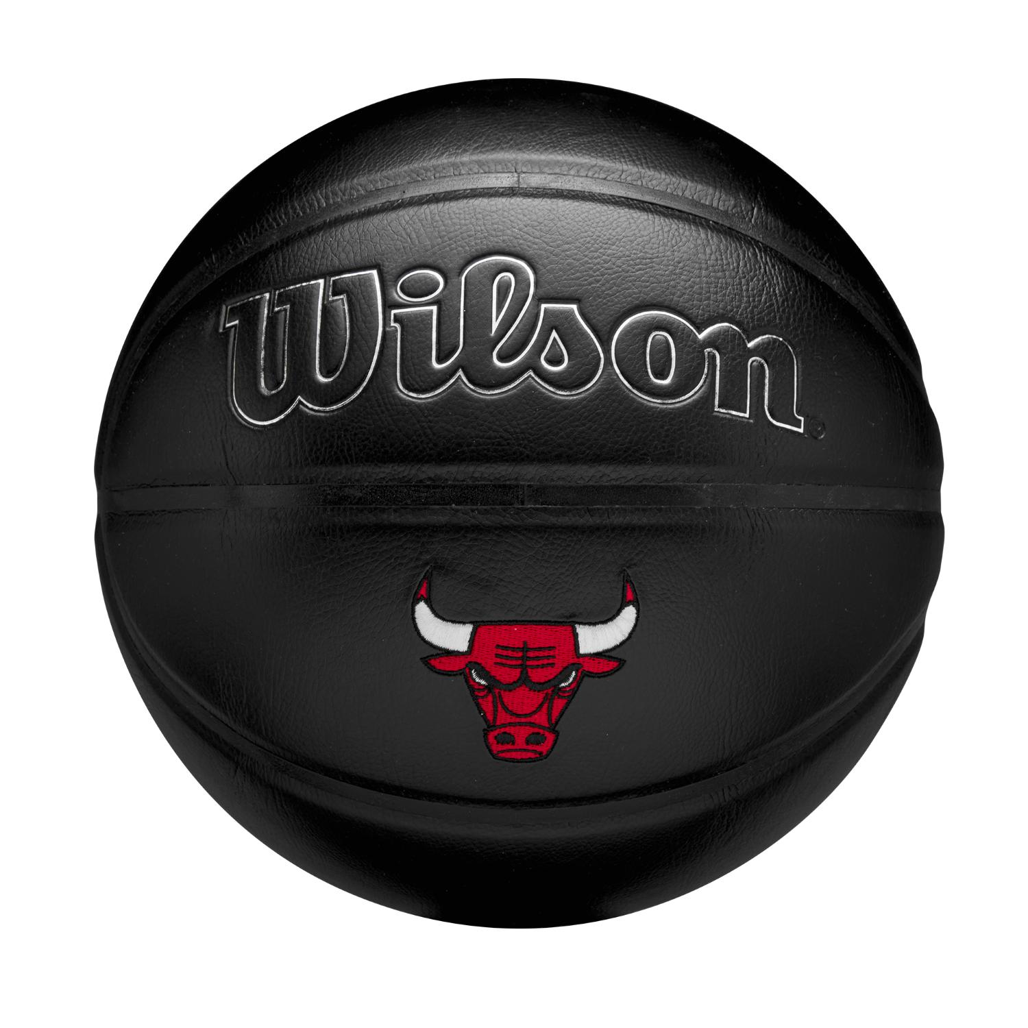 Levně Wilson NBA Team Premiere Chicago Bulls Size 7 - Unisex - Míč Wilson - Černé - WZ4026405XB7