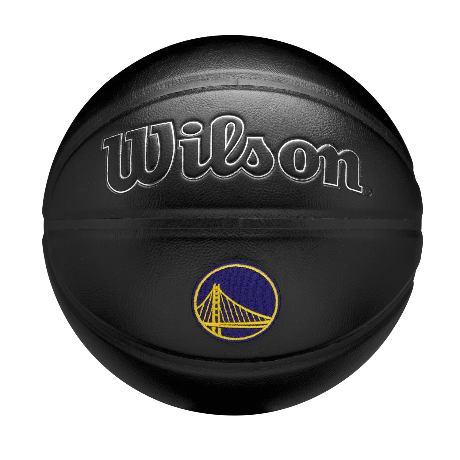 Levně Wilson NBA Team Premiere Golden State Warriors Size 7 - Unisex - Míč Wilson - Černé - WZ4026410XB7