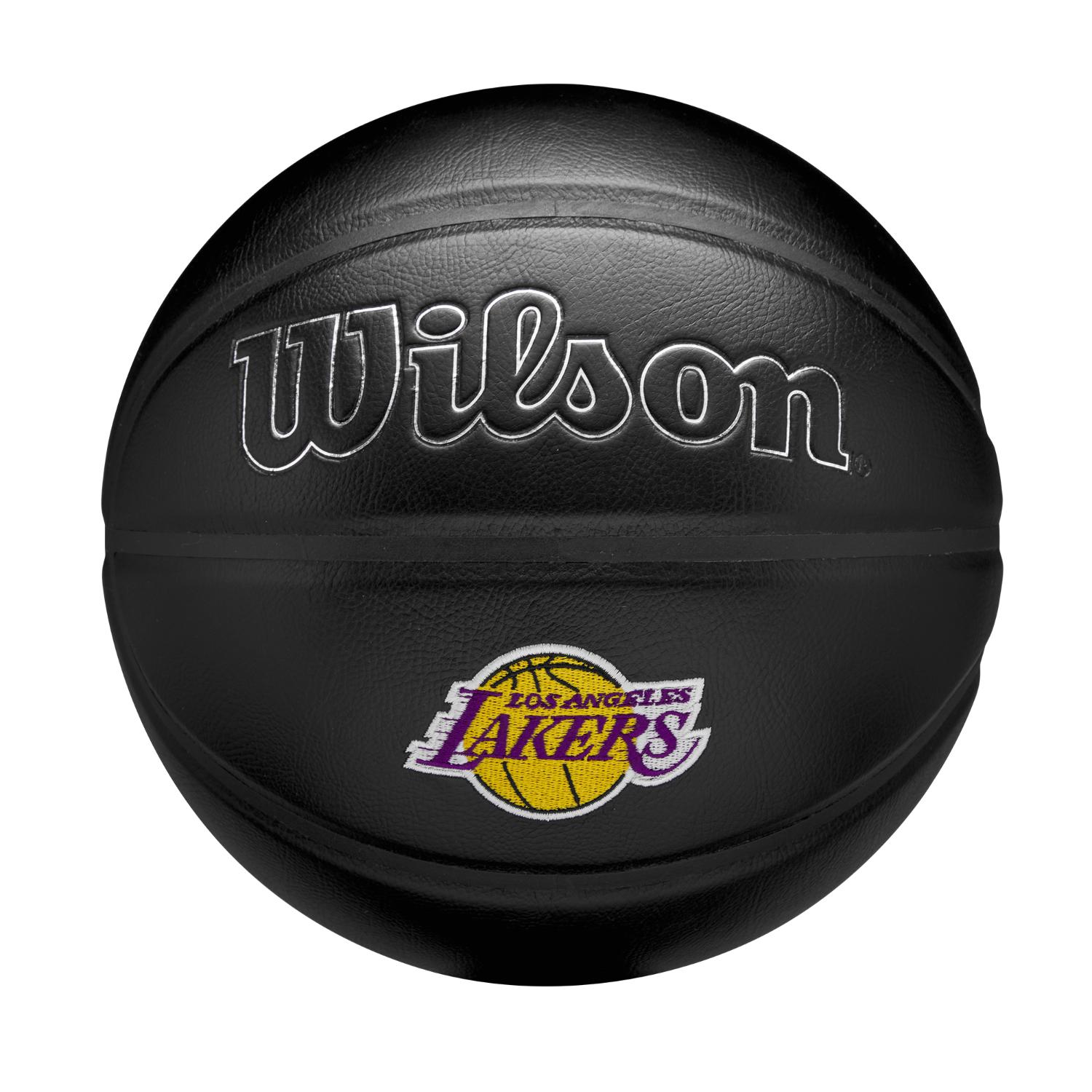 Levně Wilson NBA Team Premiere Basketball LA Lakers - Unisex - Míč Wilson - Černé - WZ4026414XB7
