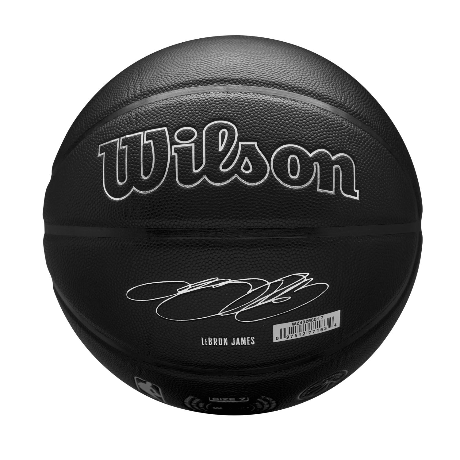 Wilson NBA Player Evergreen Lebron Size 7 - Unisex - Míč Wilson - Černé - WZ4026801XB7 - Velikost: 7