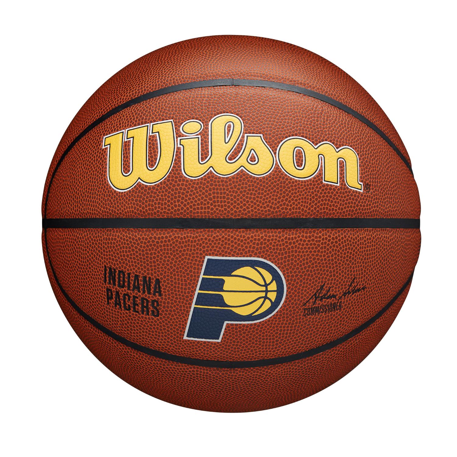 Levně Wilson NBA Team Alliance Indiana Pacers - Unisex - Míč Wilson - Hnědé - WZ4029312XB7