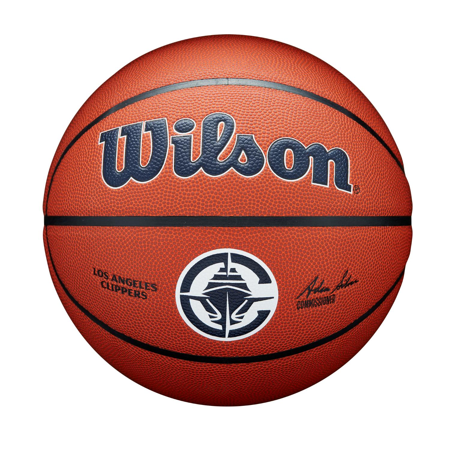 Levně Wilson NBA Team Alliance Basketball LA Clippers - Unisex - Míč Wilson - Hnědé - WZ4029313XB7