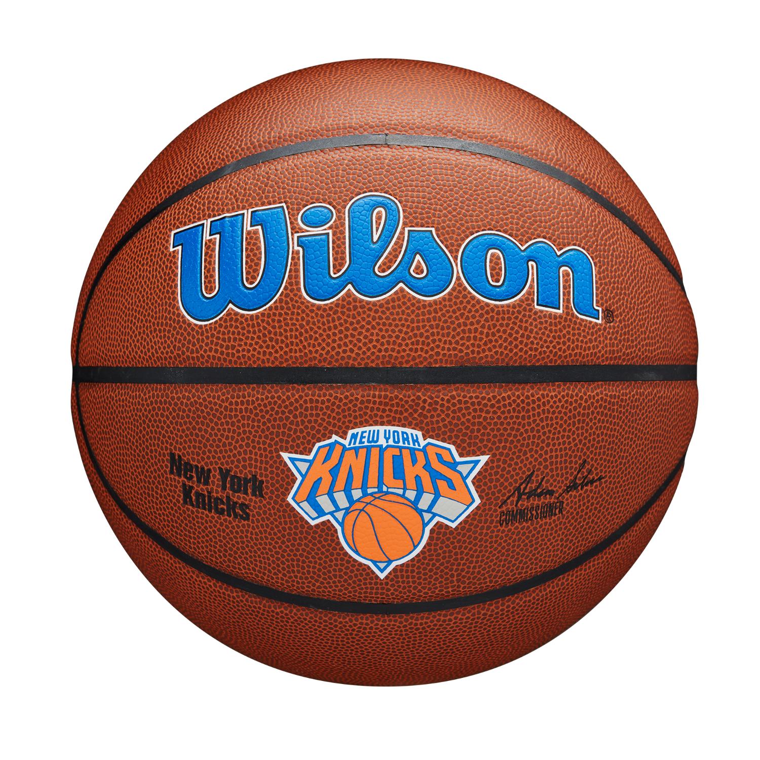 Levně Wilson NBA Team Alliance NY Knicks - Unisex - Míč Wilson - Hnědé - WZ4029320XB7