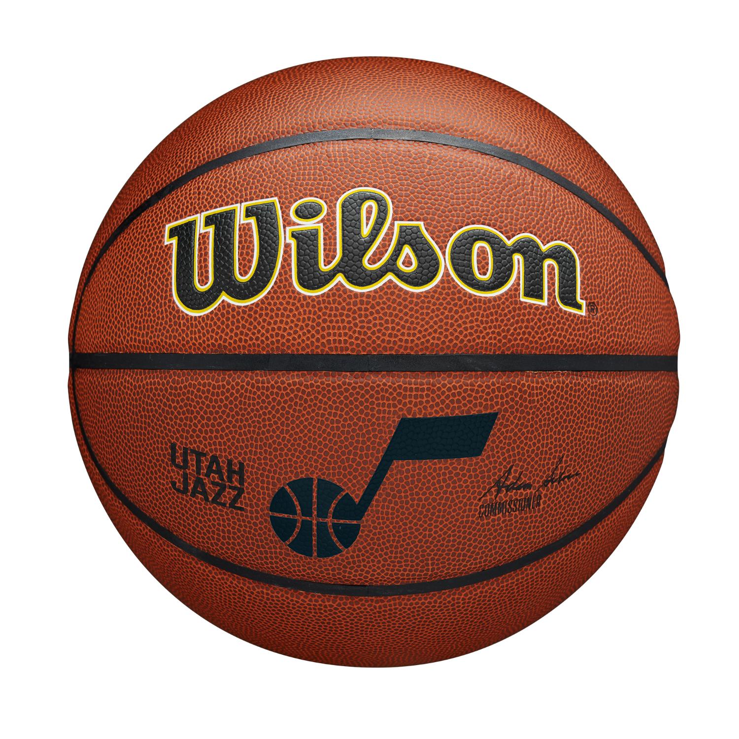 Levně Wilson NBA Team Alliance Basketball Utah Jazz - Unisex - Míč Wilson - Hnědé - WZ4029329XB7